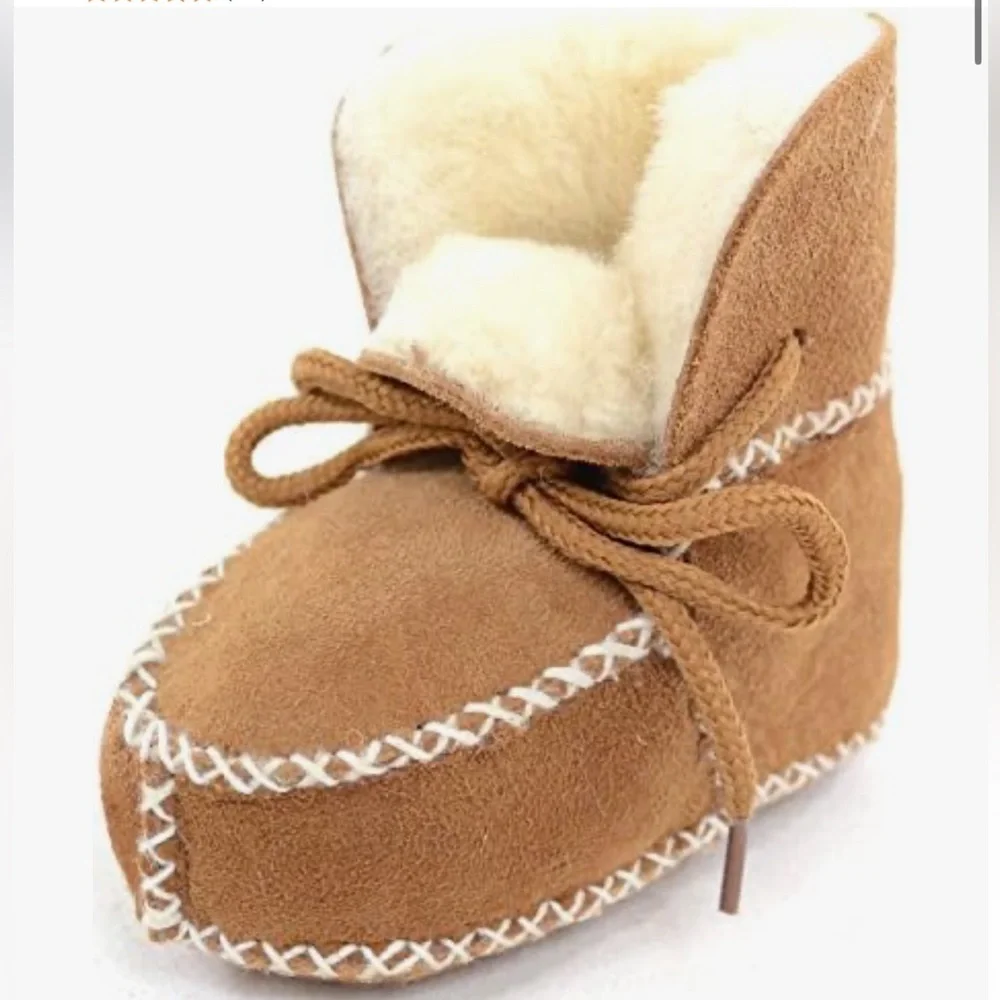 Zara Tan Moccasins with Handcrafted Stitching and Soft Sole